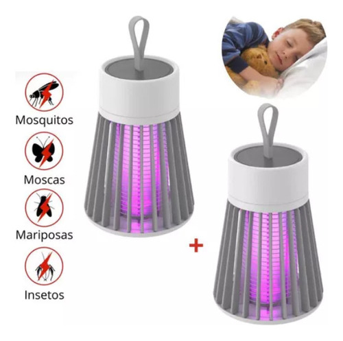 Repelente Mata Mosquito Led Uv Eletrônico Pernilongo Insetos