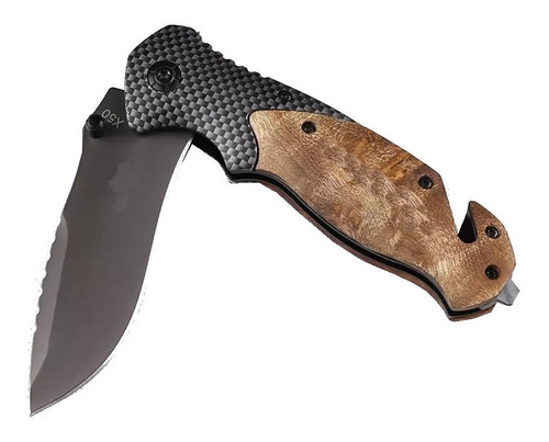 Cuchillo Navaja Browning Cortaplumas Cabo De Madera