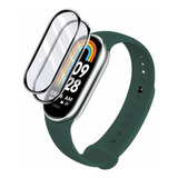 Kit 2 Películas Nano Gel Borda Curva Para Xiaomi Mi Band 8