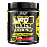 Nutrex Lipo 6 Black Training Pre-entren Oxido Nitrico