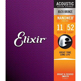 Cuerdas Elixir 80-20 Bronce Cuerdas De Guitarra Acústica Con