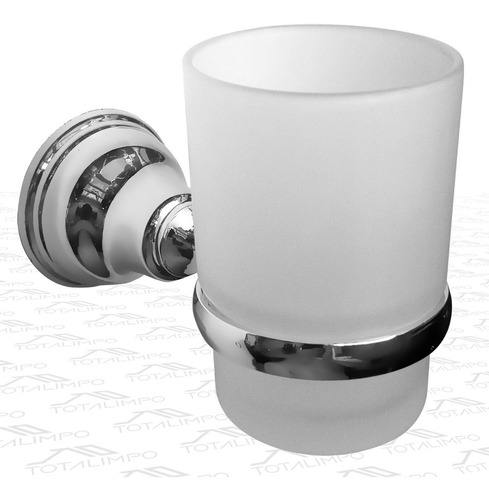 Porta Cepillos Vaso De Vidrio Antigua Gl Ag2035 Cuota