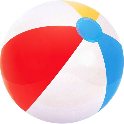 Bola De Praia Lisa Colorida 51cm 20´´ Bestway Piscinas Full