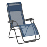 Silla Reclinable Lafuma Para Exteriores, Color Azul Océano