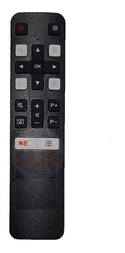 Control Remoto Tv Led Smart Para Tcl L32s6500 Zuk