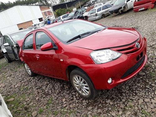 SUCATA TOYOTA ETIOS SEDAN 96CVS FLEX 2016 RS CAÍ PEÇAS