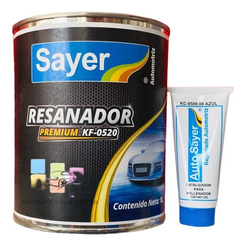 Resanador Automotriz Pasta Kit Premium Auto / Carpintenteria