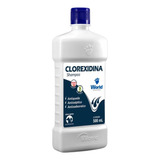 Shampoo Dermatite Clorexidina 500ml World Fragrância Suave