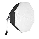 Sombrinha Octagonal Octabox Softbox Com Grid/colmeia - 120cm