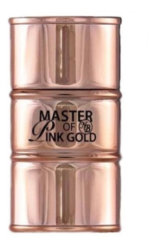 Perfume Master Of Pink Gold New Brand Edp 100ml + Amostra