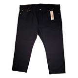 Pantalon Premium Negro  Jeans Clasico Con Botones