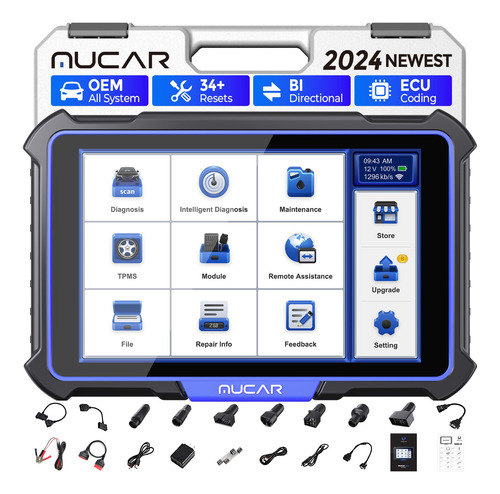 Herramienta De Escaneo Bidireccional Thinkcar Mucar Vo8, 34