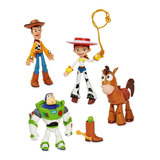 Set Figuras De Accion 4-pack Toy Story - Pixar Toybox 