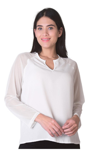 Blusa Mujer Blanco Stfashion 50004402