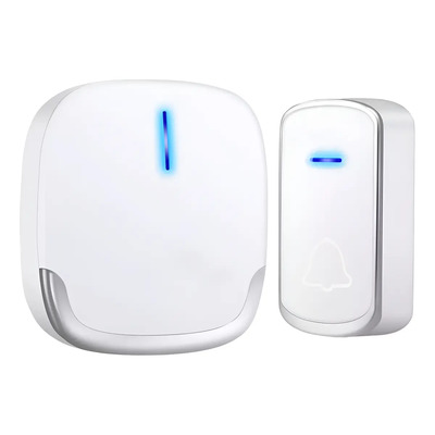 Timbre Inalámbrico Impermeable Largo Alcance 300m 36 Melodías y Volumen Ajustable | MercadoLibre