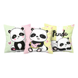 Souvenir Almohada + Funda  Almohadon 30x30cm Panda