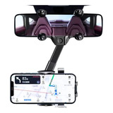 Suporte De Celular Para Carro 360º Graus Retrovisor Top