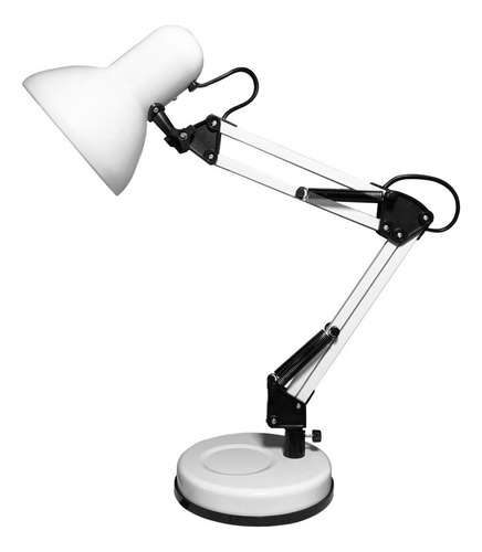 Lámpara Estilo Pixar Movil Cobre O Acero Escritorio Velador 