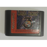 Jogo Mega Drive Ultimate Mortal Kombat 3 Original