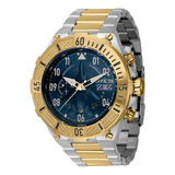 Reloj Para Hombres Invicta Aviator 39904 Oro, Acero