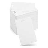 Pacote W7100 De Cartões De Pvc Em Branco Premium Com Slot Pu