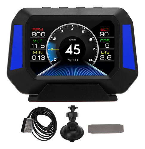 Indicador Inteligente 3 En Velocímetro Digital Pantalla Obd2