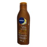 Nivea Sun Pure And Sensitive Bronceador Fps50 C/aloe 200ml