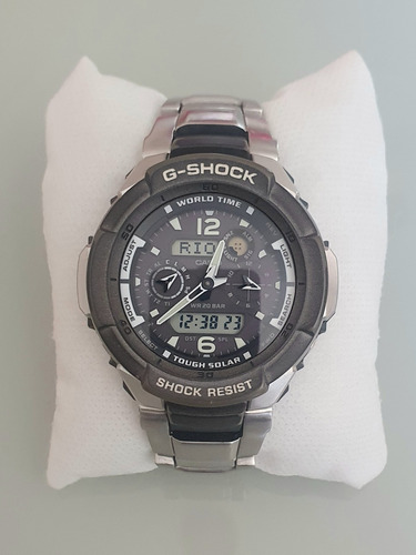 Casio G-shock G-1250d Gravitmaster Tough Solar Aço World