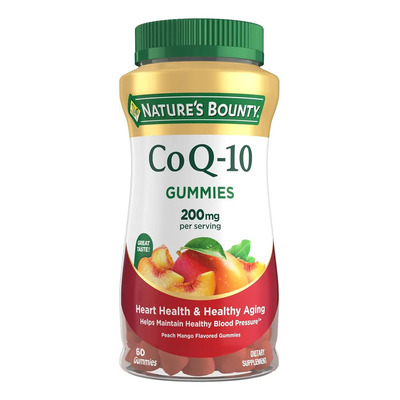 CoQ10 200mg Gomitas Nature's Bounty Sabor Melocotón Mango 60 Unidades | Envío gratis