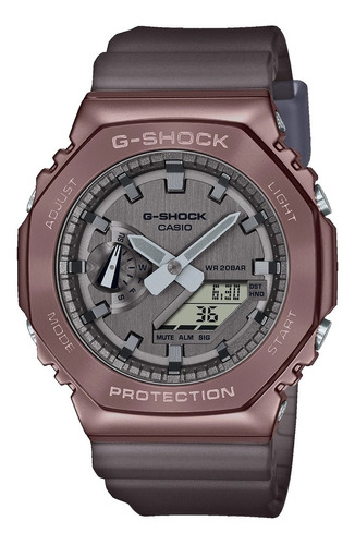 Reloj Casio G Shock Gm-2100mf-5a Midnight Fog Casiocentro