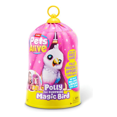 Zuru Polly The Magic Bird - Pájaro Rob Pets Alive | Envío gratis