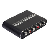 Decodificador De Som 5.1ch Audio Digital 6 Rca Ay42b Dts Us