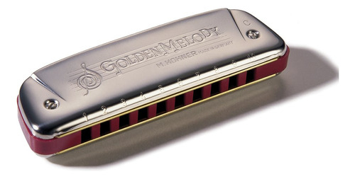 Armonica De Melodia Dorada Hohner, Clave De F