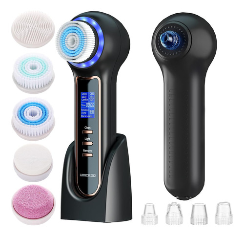 Face Scrubber Exfoliator With Lcd Screen,rechargeable Fac...