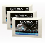 Kit Com 3 Travesseiros Nasa-x Alto Viscoelástico - Duoflex