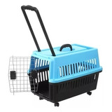 Jaula Transportadora Kennel Perro Gato Iata 61x39x45cm 7642