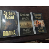 Lote X 3 Libros De Barbara Wood. Grijalbo Excelente. Olivos.