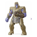 Boneco Thanos Marvel Com Manopla Eletrônica Hasbro - E7406