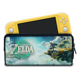 Case Para Nintendo Switch Lite Bolsa Estojo - Modelo 063