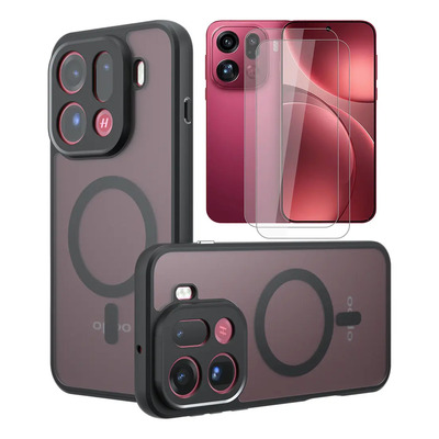 Funda Magsafe Magnética Para Oppo Find X9 Pro + 2 Micas | Meses sin interés