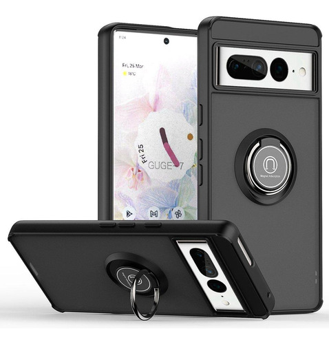 Funda De Teléfono Mate Para Google Pixel 6 7 Pro 6 7 Ring Ho