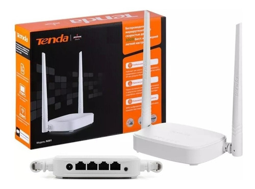 Repetidor Router Wifi 3 En 1 Tenda N301 Alta Potencia