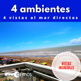 4 Ambientes, Vistas Al Mar, Cochera Cubierta, Balcón