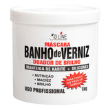 Máscara Banho De Verniz - 3d Line