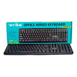 Teclado Alambrico Fc-530 Usb Español Weibo Resistente Agua