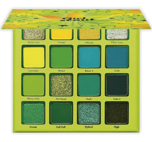 Paleta De Sombras «girl Scout» Kara Duo Maquillaje Hb  