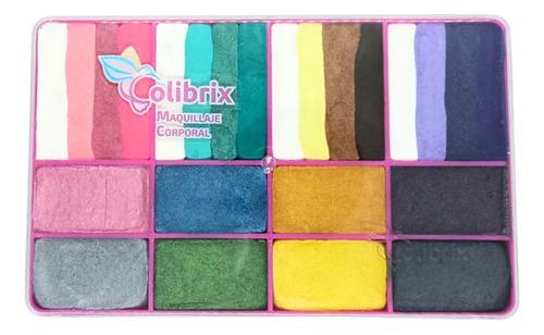 Colibrix Maquillaje Sirena Nuevo Kit Especial