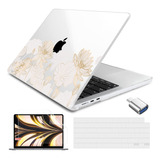 Batianda Funda Para Macbook Air De 13.6 Pulgadas Con Chip M2