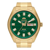 Relógio Orient Masculino Automático Dourado 469gp076fe1kx