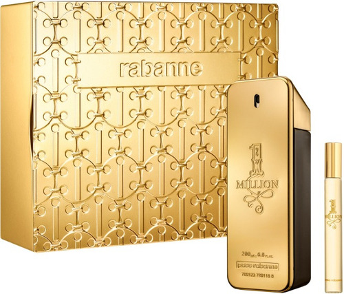 Perfume Hombre Paco Rabanne One Million Edt 200ml Set